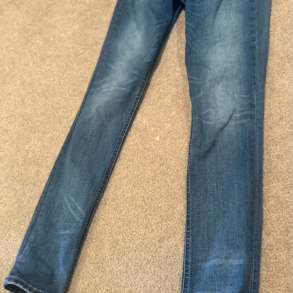 Express Women's Skinny Jeans - Blue